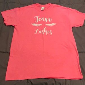 Team Lashes T shirt